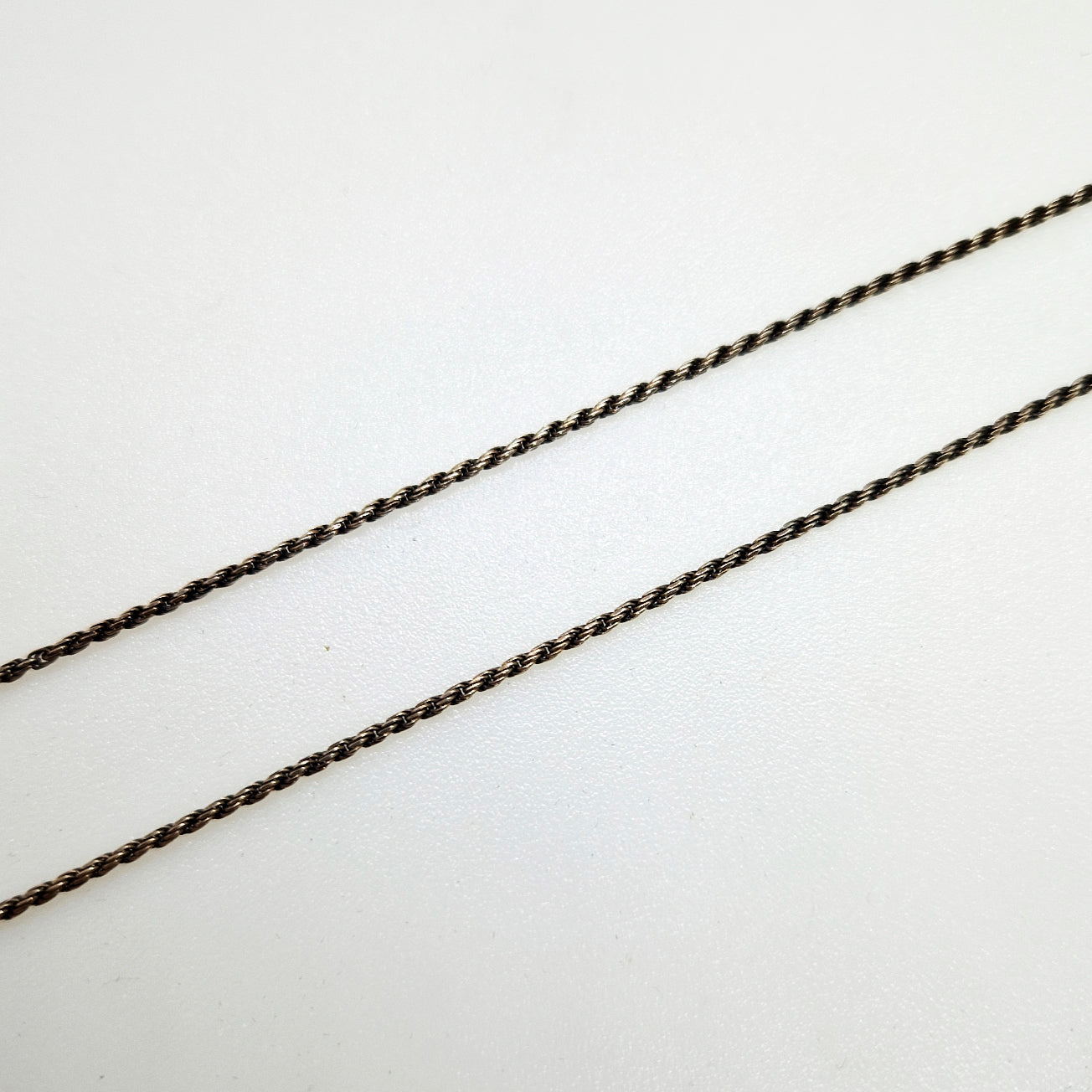 Vintage Silver Chain Necklace.