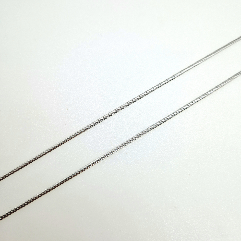 Sterling Silver Chain Necklace.