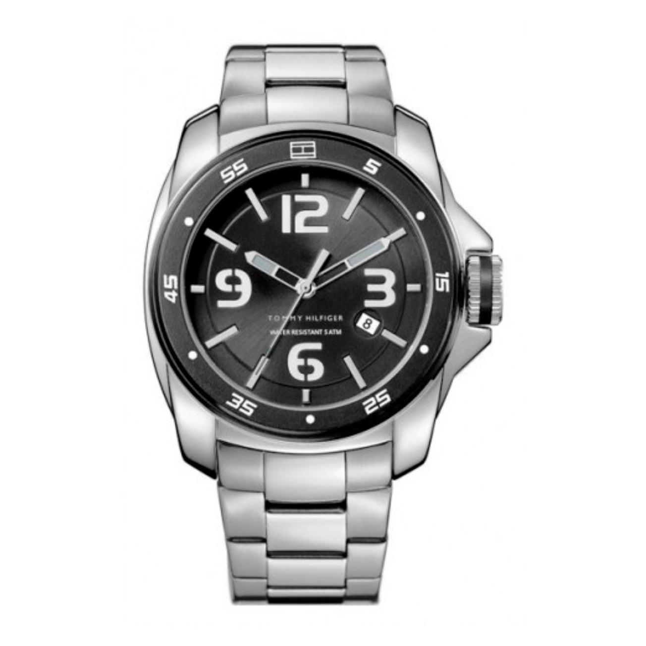 Tommy Hilfiger TH1790769 Black Tone Dial Stainless Steel Quartz Men's Watch.