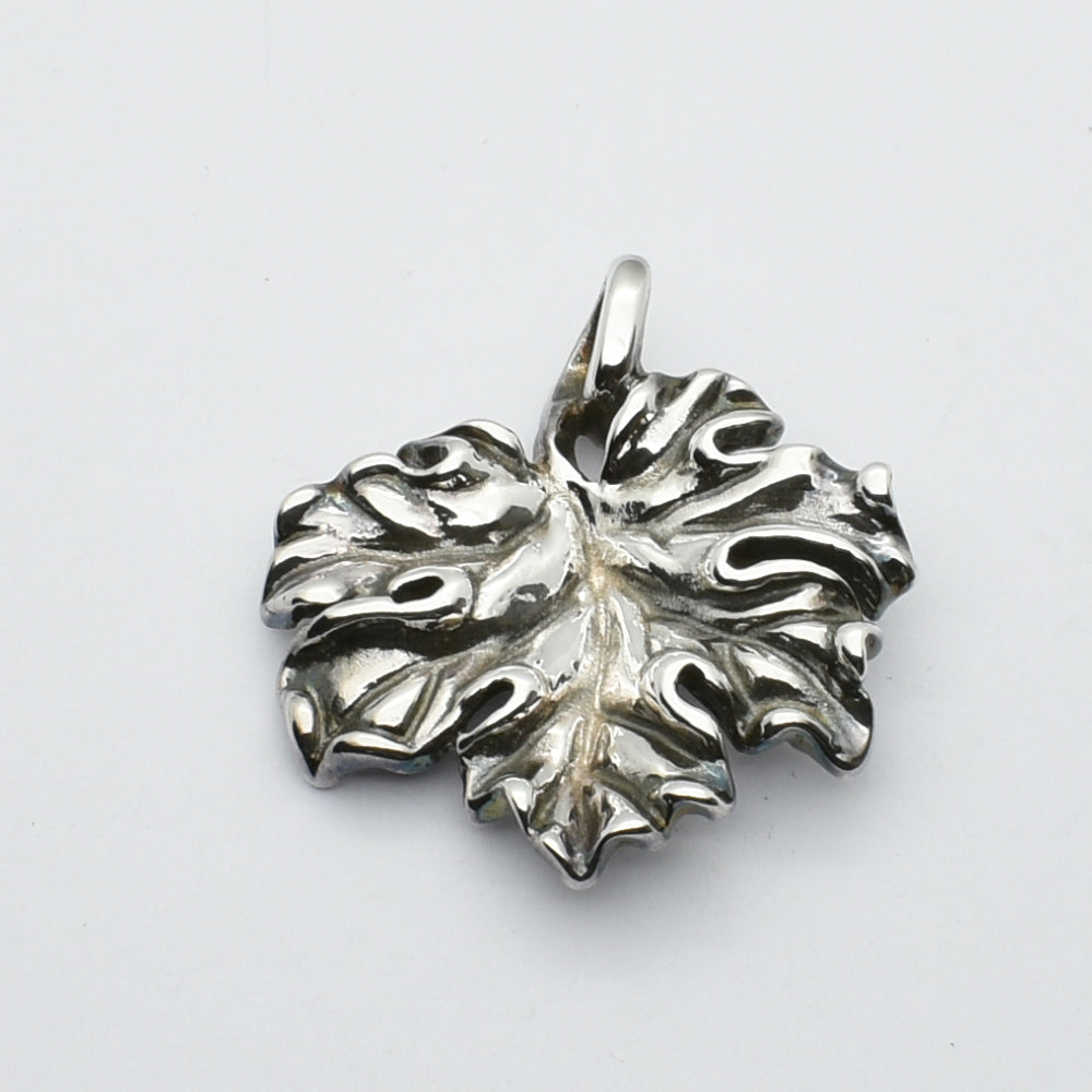 Sterling Silver Leaf Pendant - A Nature-Inspired Treasure