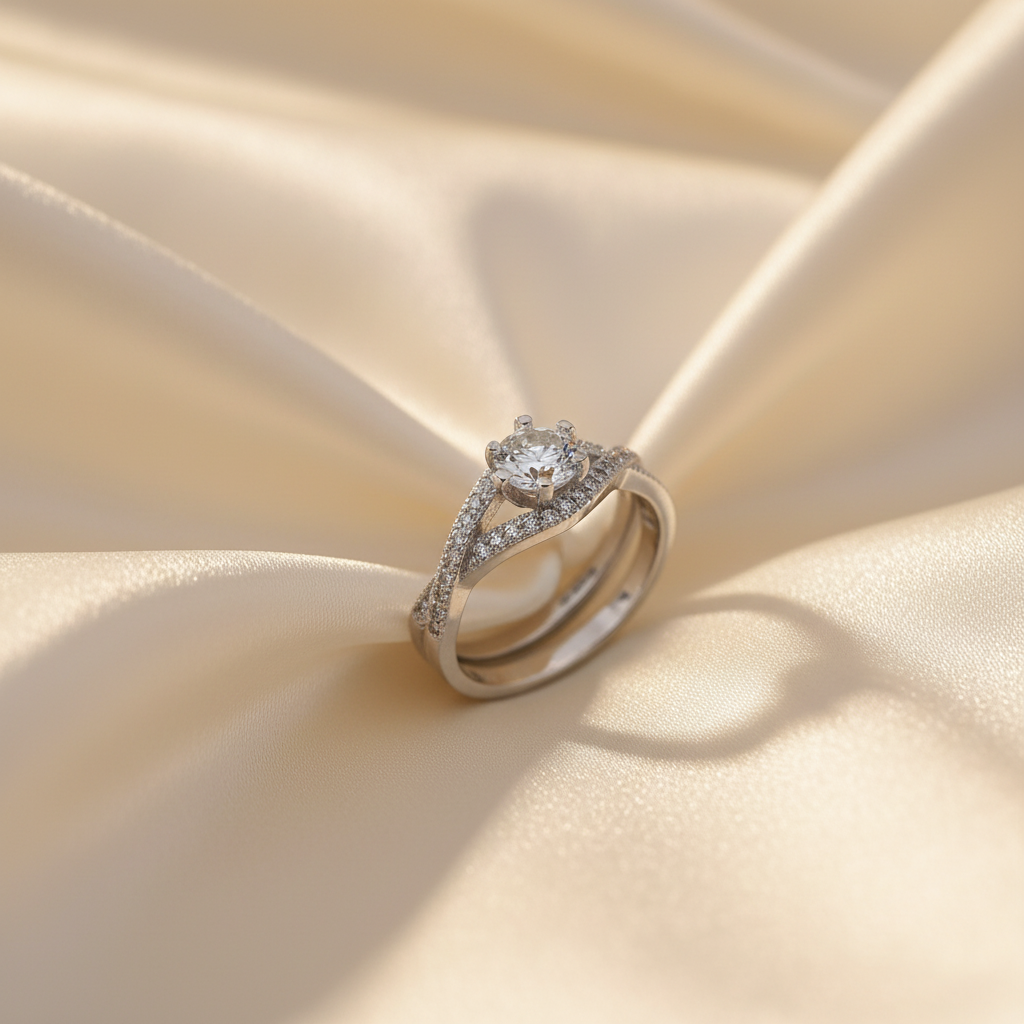 Interlocking Twin Rings