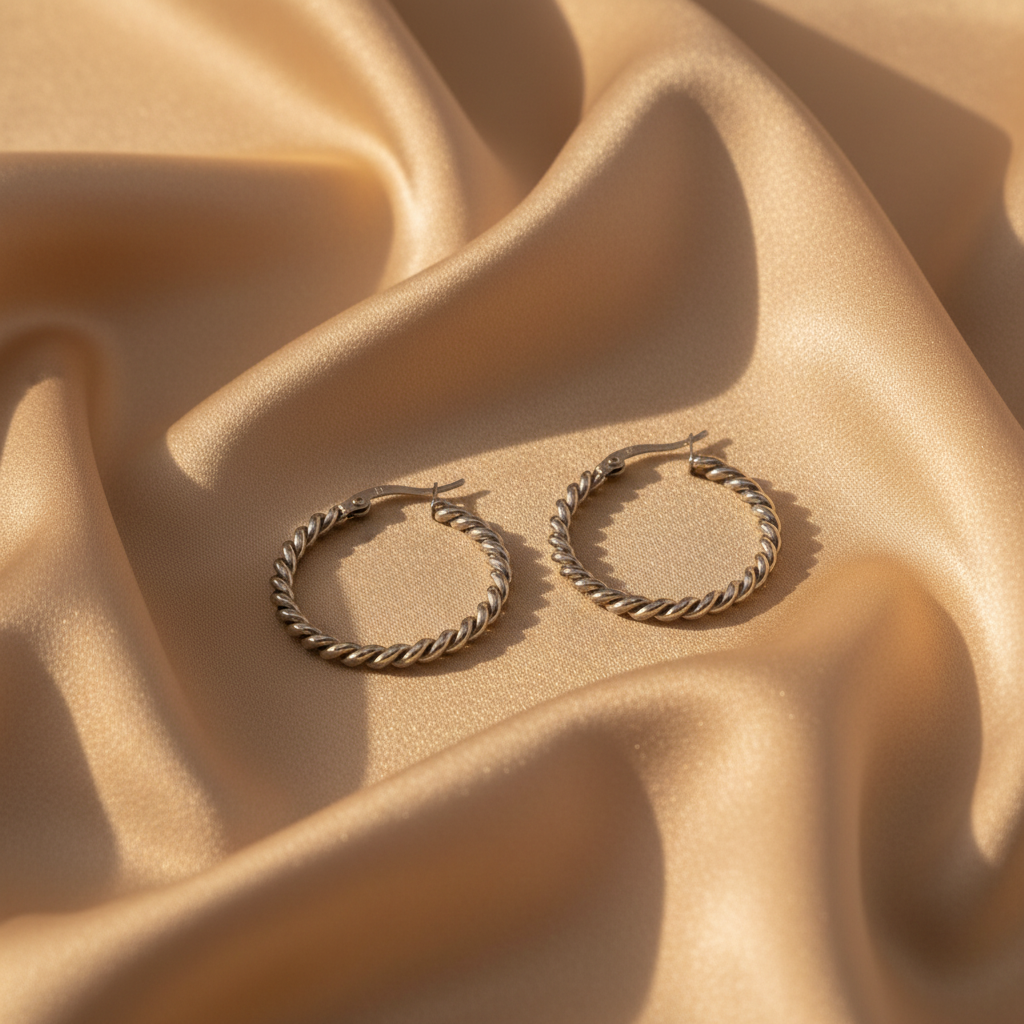 Twisted Rope Hoops