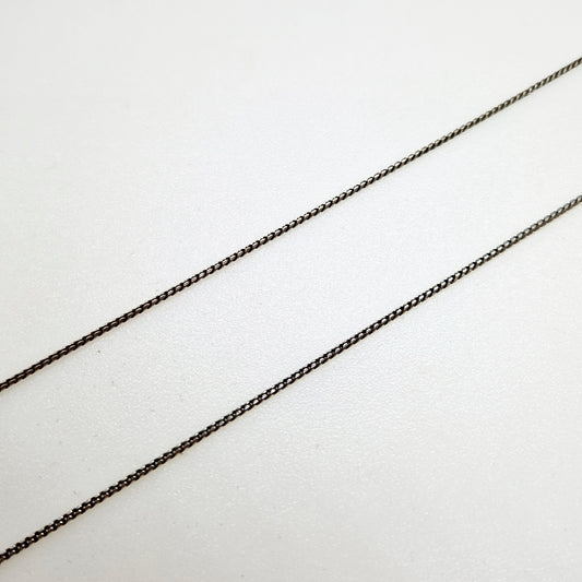 Vintage Silver Chain Necklace.