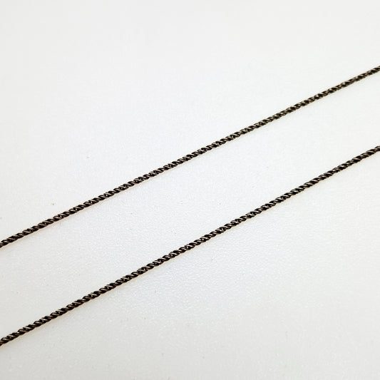 Vintage Silver Chain Necklace.