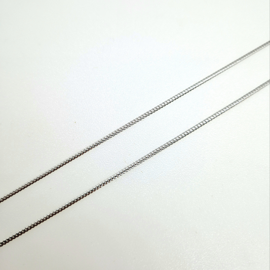 Sterling Silver Chain Necklace.