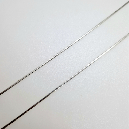 Sterling Silver Chain Necklace