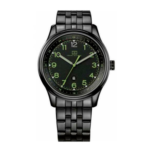 Tommy Hilfiger TH1710307 Men's Classic Black IP Case and bracelet Watch.