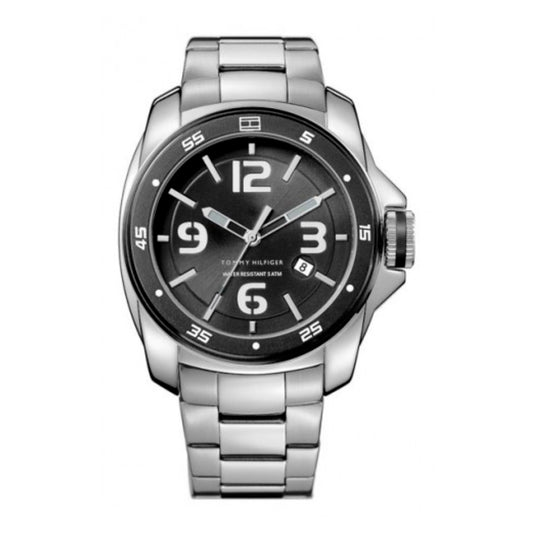 Tommy Hilfiger TH1790769 Black Tone Dial Stainless Steel Quartz Men's Watch.