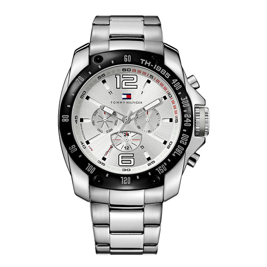 Tommy Hilfiger Chronograph Silver Dial Men's Watch - TH1790872/D