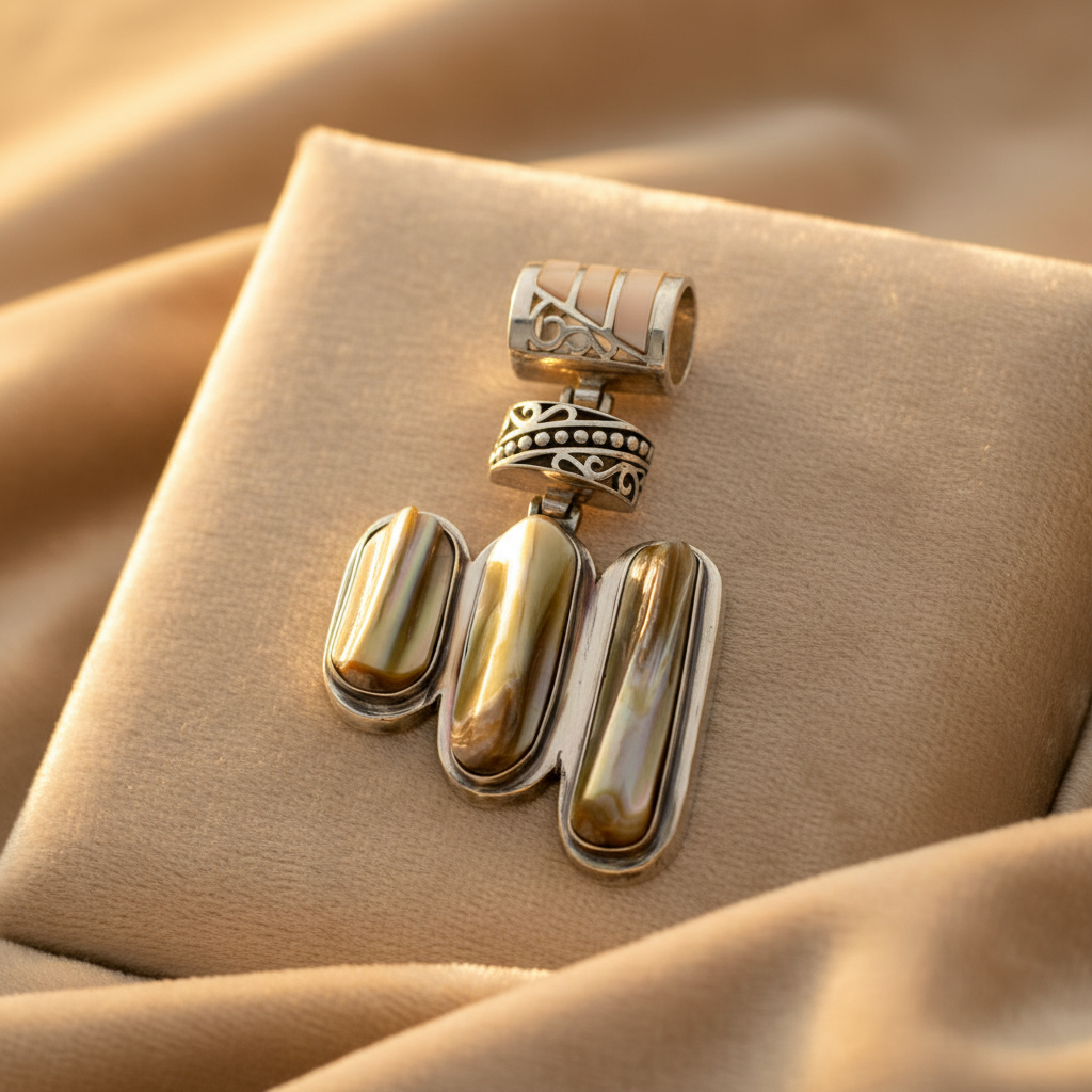 Bali Scroll Pendant