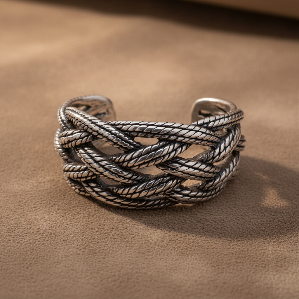 Braided Cuff Bracelet