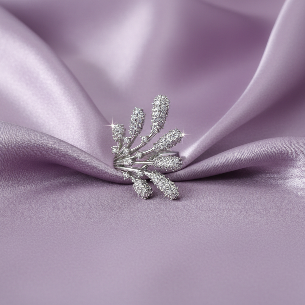 Floral-Inspired Ring