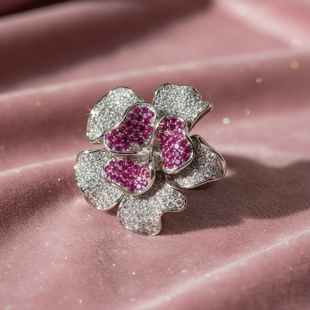 Statement Flower Ring